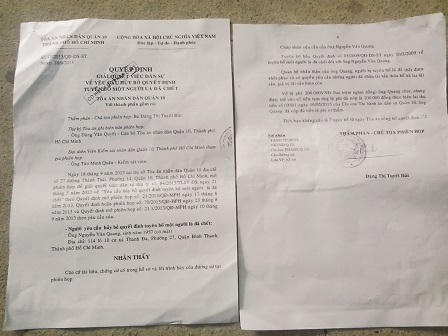 5 con gái khai tử cha đang còn sống